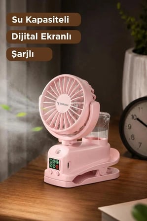 Özel Üretim Torima Vantilatör F14 Pembe Pratik Alet Alternatif Küçük Boyut
