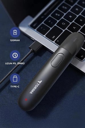 Özel Üretim Torima Burun Kılı Kesme Makinesi GT-2220A Siyah Taşınabilir Elektrikli Alet Kolay Bakım
