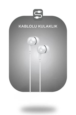 Premium Torima Kablolu Kulaklık H10 Beyaz Tablet İçin Ses Aleti Pratik