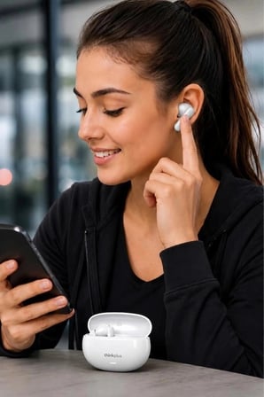 Özel Seri Thinkplus Bluetooth Kulaklık LP51 Pro Beyaz Ses Spor Akıllı