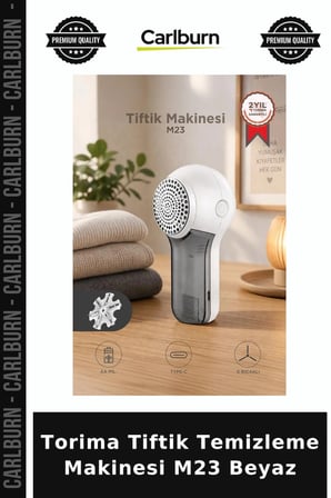 Premium Torima Tiftik Temizleme Makinesi M23 Beyaz Tüy Toplayıcı Temizlik Aracı