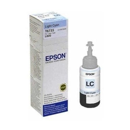 Özel Seri Epson T6735 Light Cyan İnkjet Mürekkep Kartuşu Çalışma Alanı Belge Üretimi Baskı Çözümü