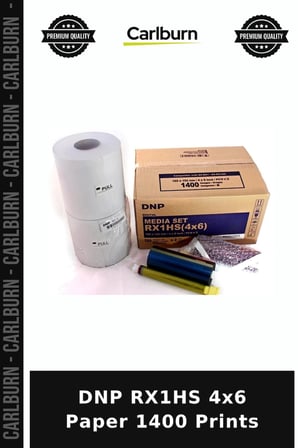 Özel Seri DNP RX1HS 4x6 Paper 1400 Prints Fotoğrafçılık Baskı Medyası Boya Rulosu