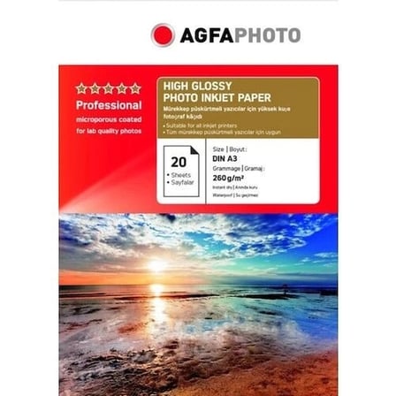 Delux Serisi Fotoğraf Kağıdı A3 Inkjet Kağıt Parlak Baskı Tabakası