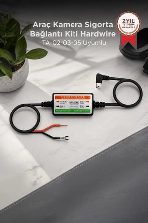 Torima Araç Kamera Sigorta Bağlantı Kiti Hardwire TA-02-03-05 Uyumlu Park Modu Voltaj Cihaz