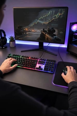 Premium Torima Oyuncu Rgb Işıklı Kablolu Q Klavye Ve Mouse Seti TMK03 Masa Düzeni Oyun Donanımı