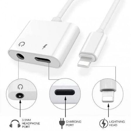 Delux Serisi Torima Kulaklık Dönüştürücü Girişli 3.5MM MH-030 Beyaz Ses Aparatı Hızlı Çözüm