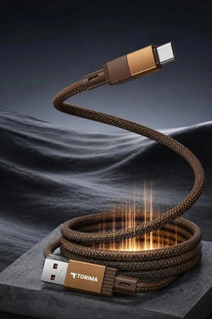 Özel Üretim Torima Şarj Kablosu Usb to Lightning Data Kablo U18 Elektronik Mobil Aksesuar