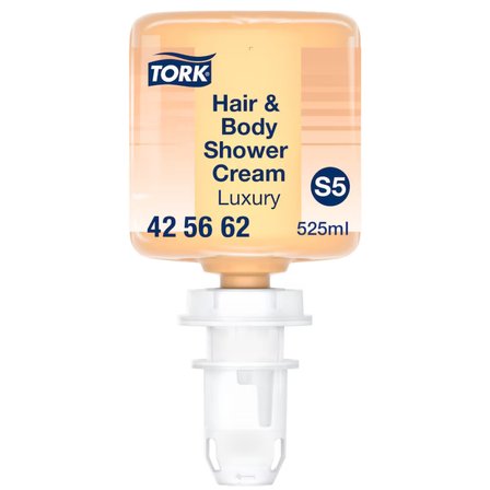 Tork Mini S5 Siyah Sıvı Sabun ve Dezenfektan Dispenseri (565208) + 525 ml Premium Şampuan Hediyeli