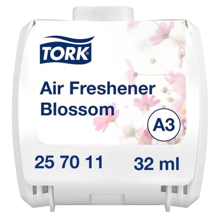 Tork A3 Siyah Oda Kokusu Dispenseri 256011 + Çiçek Kokulu 32 ml Refill 257011 Hediyeli