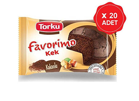 Torku Favorimo Kakaolu Kek 30 Gr x 20 Adet