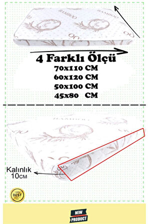 Ortopedik Sünger Bebek Ve Çocuk Yatağı, Beşik Yatağı, Park Yatak