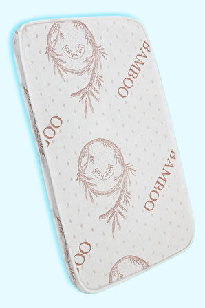 Bebek Park Yatak Anne Yanı Bebek Yatağı Bambu Konforlu Bebek Park Yatak Ortopedik Sünger 1ADET