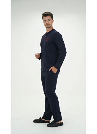 D's Damat 01005 Uzun Kol Pijama Takımı