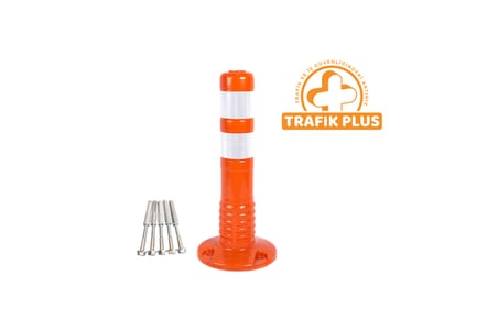 Trafik Plus 45 cm Delinatör, Esnek Duba-Turuncu
