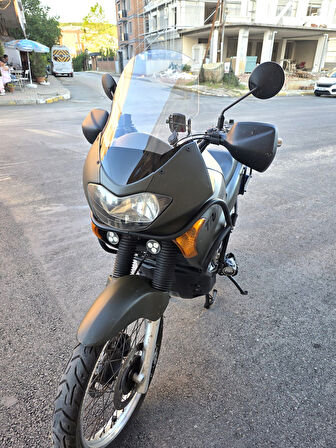 MOTOCAM Honda Transalp XL 650 Siperlik Ön Cam 2000 2008 Model 54cm Şeffaf Renkli 4mm