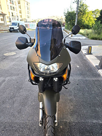 MOTOCAM Honda Transalp XL 650 Siperlik Ön Cam 2000 2008 Model 54cm Siyah Renkli 4mm
