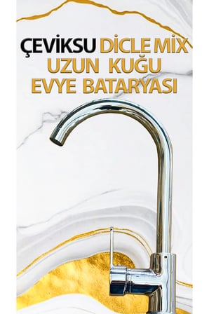 Dicle Mix Uzun Kuğu Model Evye Bataryası
