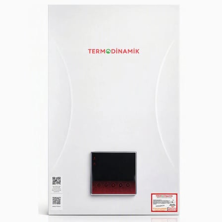 Termodinamik DEK 30 KW Elektrikli Kombi (Isıtma+Sıcak Su) Dokunmatik Ekran