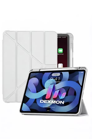 İpad 7. 8. 9. Nesil 10.2 Inç Uyumlu Kalem Bölmeli Uyku Modlu Stand Olabilen Katlanabilir Kılıf