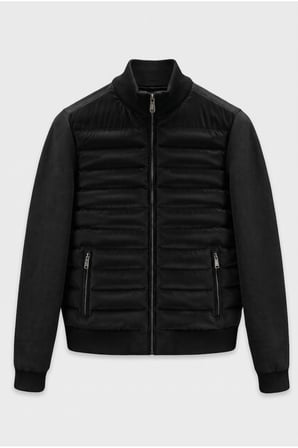 Slim Fit Triko Detaylı Nova Şişme Mont
