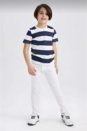 23 Nisan 29 Ekim Likralı Gabardin Çocuk Pantolon 