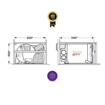 Truma Combi D4 Dizel Ortam ve Su Isıtıcısı