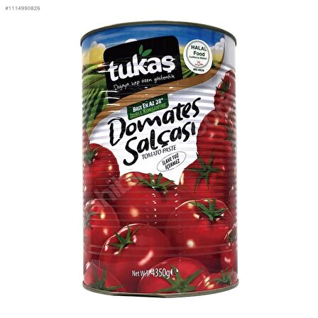 Tukaş Domates Salçası 4350 Gr