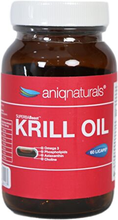 Aniqnaturals SuperbaBoost Krill Oil (60 Licaps ) 4 adet