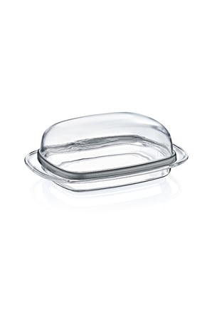 Şeffaf Tereyağlık Ve Peynirlik (2 Adet) (5pp Plastik)