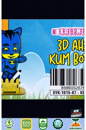 Kalemlikli Karakter Kum Boyama Oyunu Kız Çocuk Oyunları Ahşap Tuz Boyama Erkek Çocuk Oyuncakları