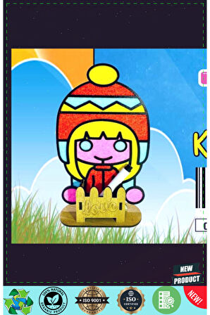 Karakter Ahşap Kum Boyama Oyunu Kız Çocuk Oyunları Ahşap Tuz Boyama Erkek Çocuk Oyuncakları