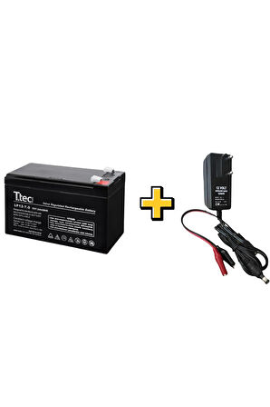 PİLSAN OYUNCAK ARABA AKÜSÜ VE ŞARJ ALETİ 12V 7AH