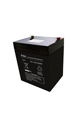 12V 5AH Medikal Cihaz Aküsü 12 Volt 5 Amper Akü Batarya Pil