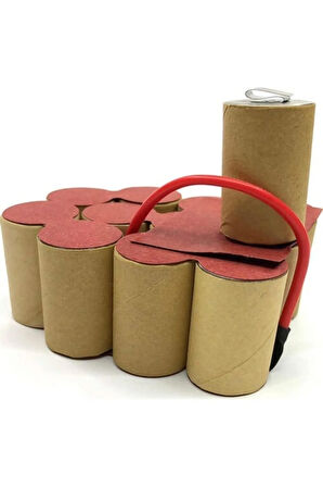 14.4v 1500mah Matkap Bataryası Pil Grubu 3.4cm Pil Yüksekliği