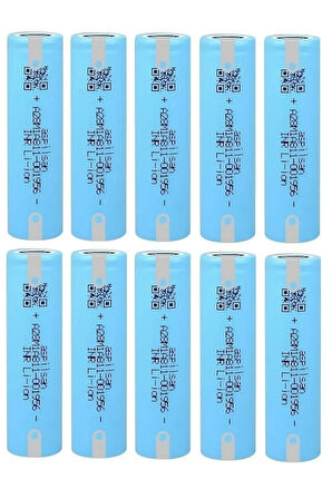 Aspilsan A28 Başlıksız Puntalı 3.7v 2900mah 25a Discharge Şarjlı 10 Adet