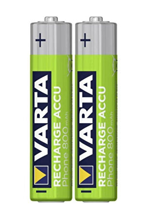 Aaa 800mah 2li Blister Şarjlı Ince Pil