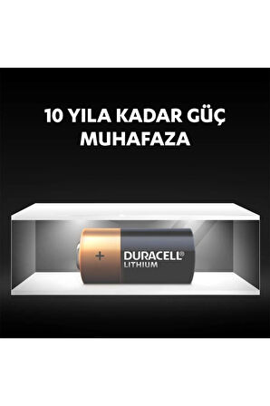 CR123A LİTYUM PİL SETİ 10LU PAKET