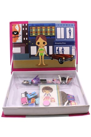 Kız Erkek Çocuk Oyuncak Manyetik Puzzle Kitap 71 Parça Kız Erkek Çocuk Oyuncak Eğitici Oyuncaklar