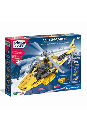 Kız Erkek Çocuk Oyuncak 75063TR Kurtarma Helikopteri - Mekanik Laboratuarı +8 yaş Kız Erkek Çocuk Oy