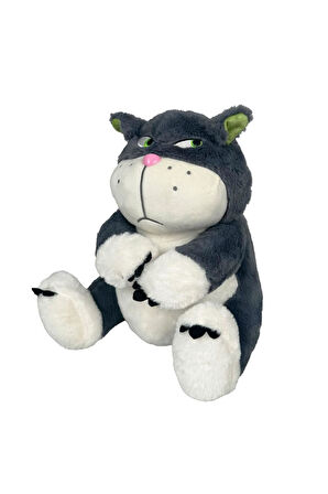 Kız Erkek Çocuk Oyuncak Asabi Sabri Kedi Orijinal Model Tombik Kızgın Kedi 33cm Kız Erkek Çocuk Oyun