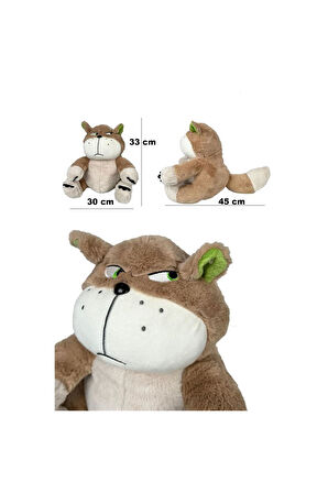 Kız Erkek Çocuk Oyuncak Asabi Sabri Kedi Orijinal Model Tombik Kızgın Kedi 33cm Kız Erkek Çocuk Oyun