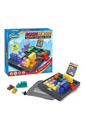 Kız Erkek Çocuk Oyuncak 5000 Thinkfun, Rush Hour Regular-Trafik Zeka Oyunu Kız Erkek Çocuk Oyuncak E