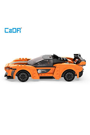 Kız Erkek Çocuk Oyuncak C51075W Cada Blaze Car Blok Seti 295 Parça -Vagon life Kız Erkek Çocuk Oyunc