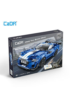 Kız Erkek Çocuk Oyuncak C51077W Cada Blue Knight Blok Seti 325 Parça -Vagon life Kız Erkek Çocuk Oyu