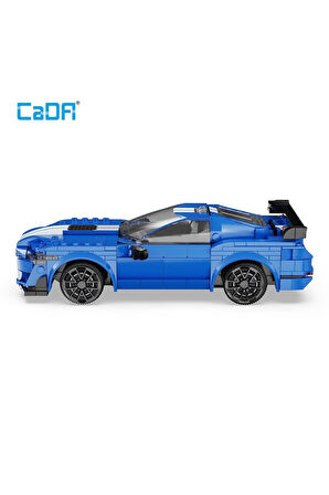 Kız Erkek Çocuk Oyuncak C51077W Cada Blue Knight Blok Seti 325 Parça -Vagon life Kız Erkek Çocuk Oyu