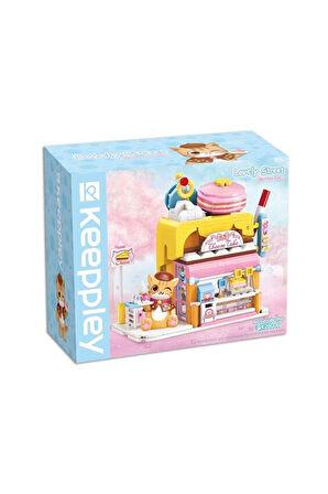 Kız Erkek Çocuk Oyuncak KP28006 Keeppley Red Cat Cake Shop -Vagon life Kız Erkek Çocuk Oyuncak Eğiti
