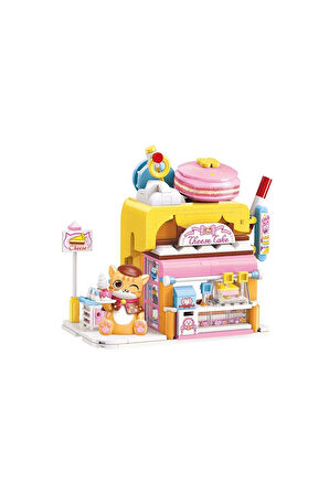 Kız Erkek Çocuk Oyuncak KP28006 Keeppley Red Cat Cake Shop -Vagon life Kız Erkek Çocuk Oyuncak Eğiti
