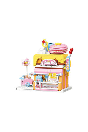 Kız Erkek Çocuk Oyuncak KP28006 Keeppley Red Cat Cake Shop -Vagon life Kız Erkek Çocuk Oyuncak Eğiti