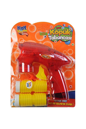 Kız Erkek Çocuk Eğlenceli Oyuncaklar Işıklı Köpük Tabancası 6010